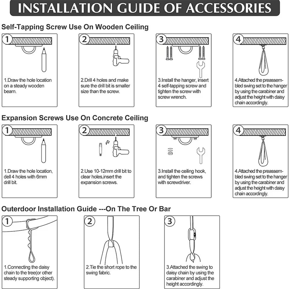 Sensory Swing Elastic Indoor and Outdoor Therapy Cuddle Swing Healing & Relaxing Cuddle Sensory Swing for Autism Aspergers ADHD