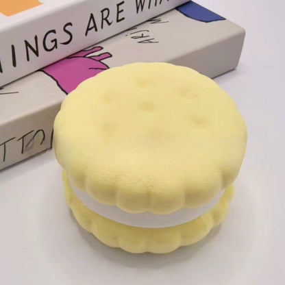 Squishy Simulated Cake Squeeze Toy Stress Relief Slow Rising Sensory Fidget for Anxiety ADHD Autism Gifts Kids Adults ASMR Fun