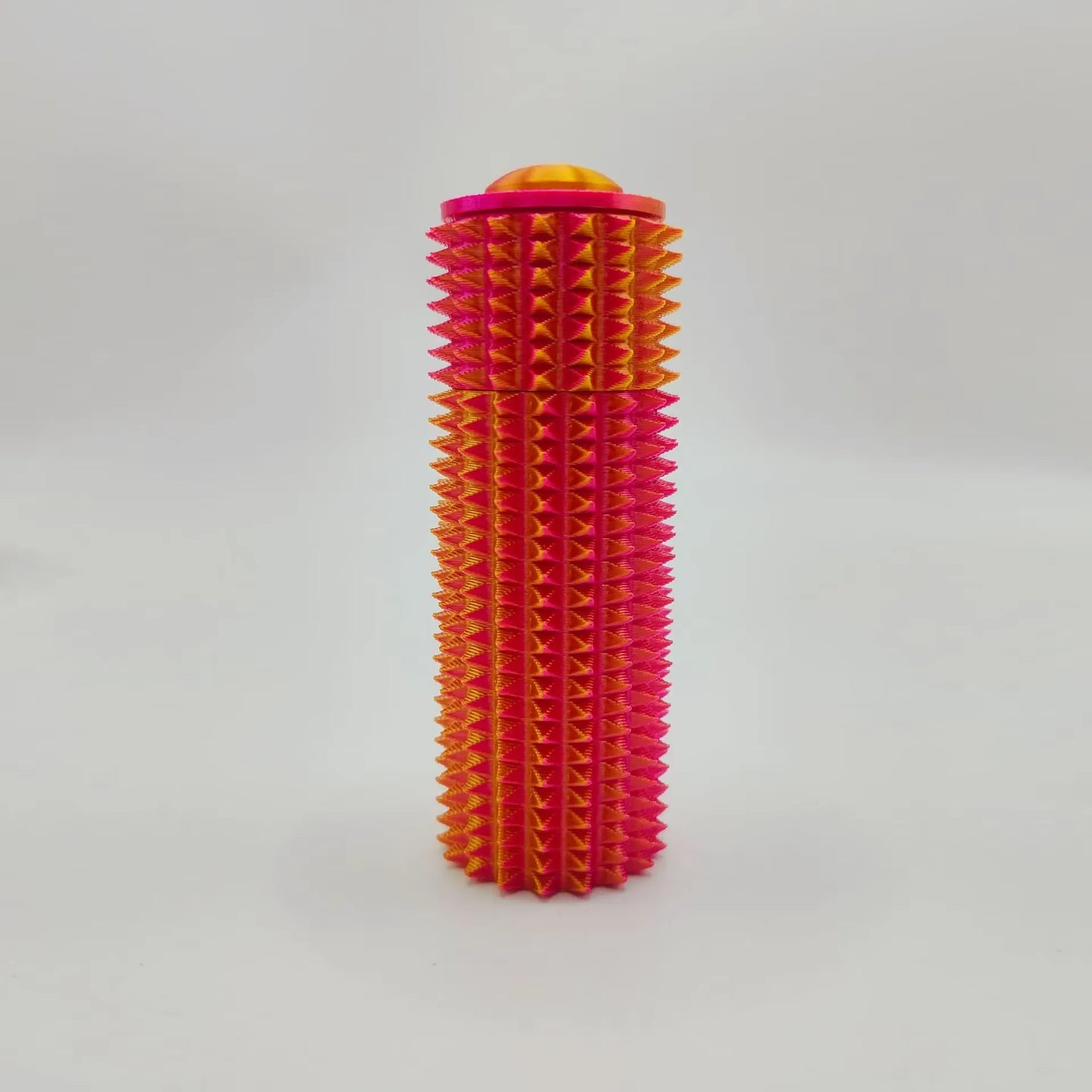 Sensory Roller Fidget Toy Clicker Tactile Spikes for Anxiety Stress Relief Pain Stimming Autism over Stimulation with Lanyard