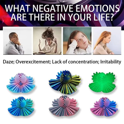 Gear Ball Spin Ball Fidget Toys Decompression Sensory Toys Autism Adult Kids Stress Relief Anti-Stress Fingertip Model Gifts