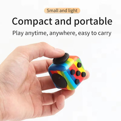 Antistress Fidget Cube Hand Spinner Decompression Sensory Toy for Autism ADHD, Anxiety - Ideal for Kids & Adults' Stress Relief