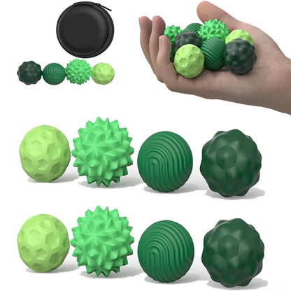 Silicone Magnetic Sensory Balls Fidget Toy Worry Balls Autism Calming Fidgeting Toy Adults Anxiety Relief Stress Sensory Toy