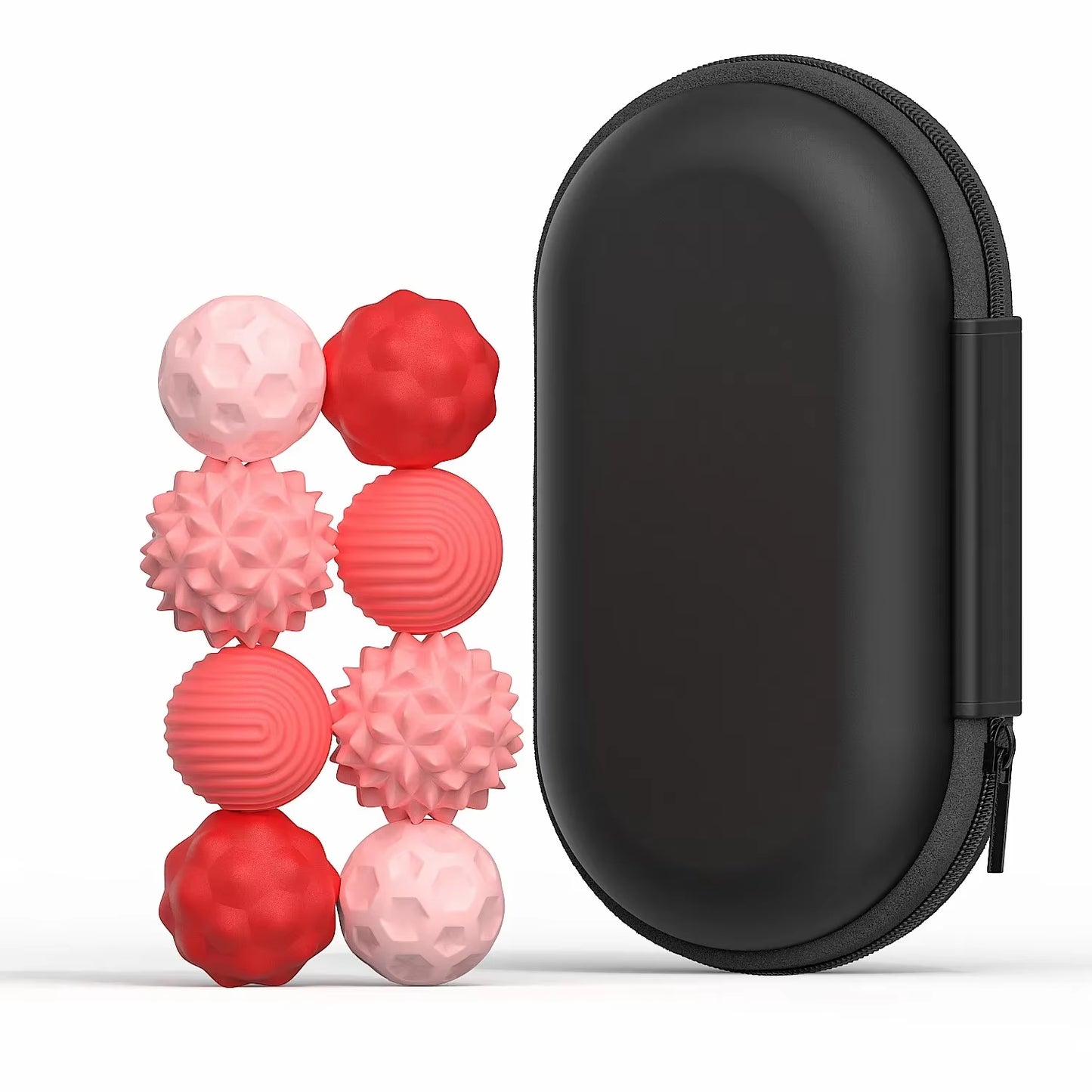 Silicone Magnetic Sensory Balls Fidget Toy Worry Balls Autism Calming Fidgeting Toy Adults Anxiety Relief Stress Sensory Toy