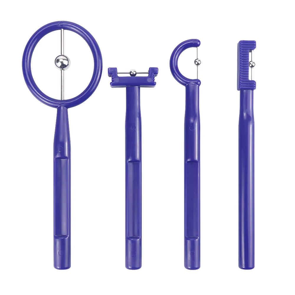 Chewing Teether Tube for Adult Kids Speech Therapy Autism Sensory Rehabilitation Lower Jaw Tongue Muscle Trainer Talk Tools