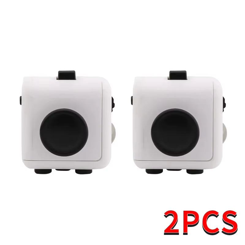 Antistress Fidget Cube Hand Spinner Decompression Sensory Toy for Autism ADHD, Anxiety - Ideal for Kids & Adults' Stress Relief