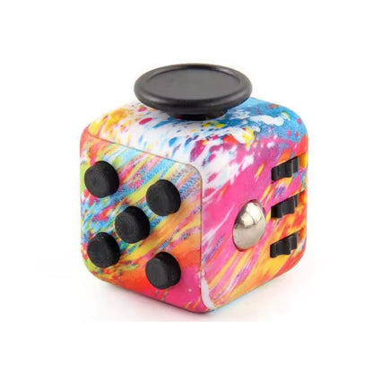 Antistress Fidget Cube Hand Spinner Decompression Sensory Toy for Autism ADHD, Anxiety - Ideal for Kids & Adults' Stress Relief