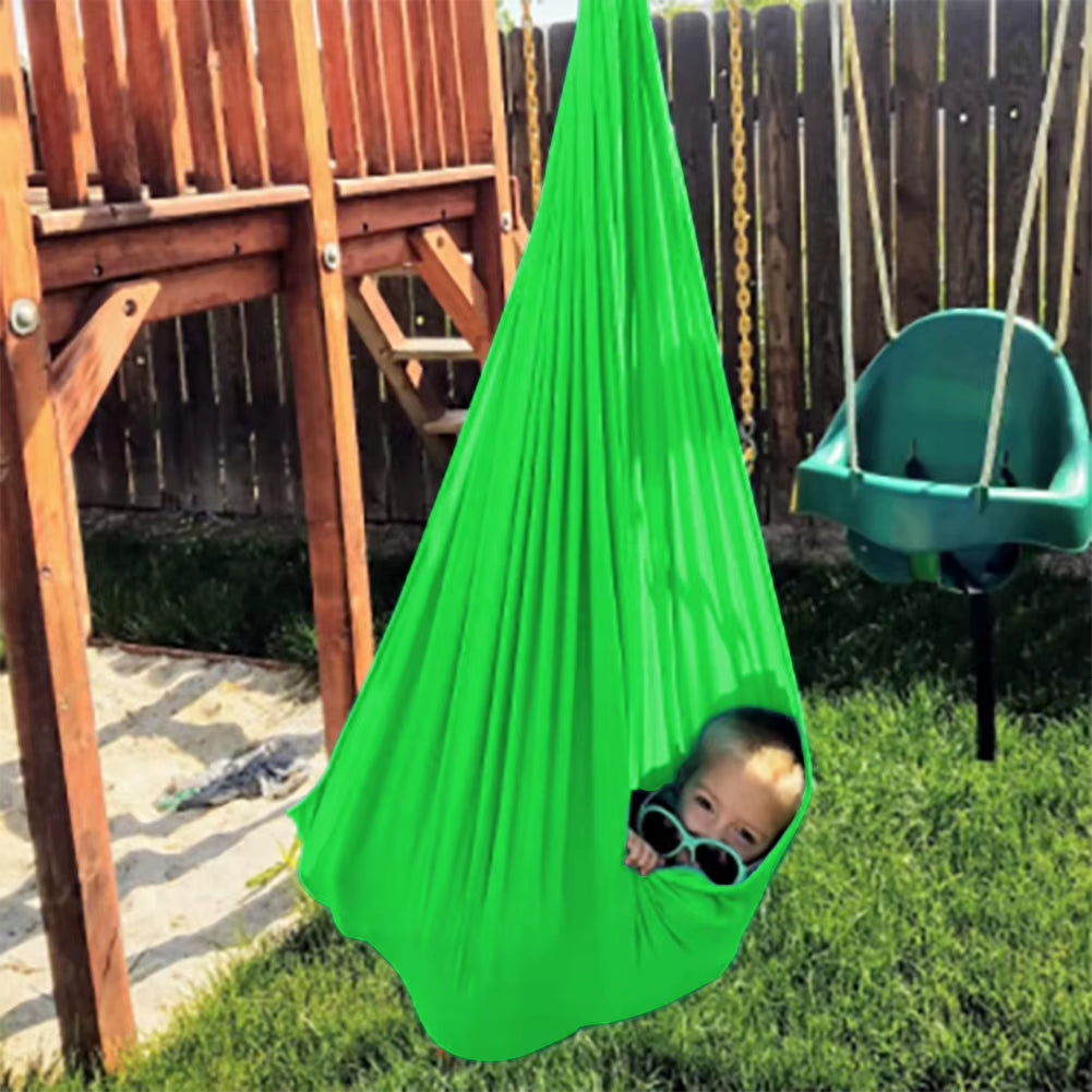 Sensory Swing Elastic Indoor and Outdoor Therapy Cuddle Swing Healing & Relaxing Cuddle Sensory Swing for Autism Aspergers ADHD