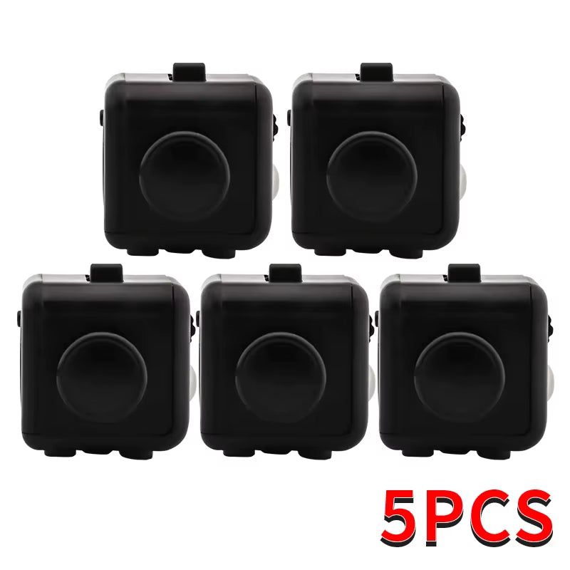 Antistress Fidget Cube Hand Spinner Decompression Sensory Toy for Autism ADHD, Anxiety - Ideal for Kids & Adults' Stress Relief