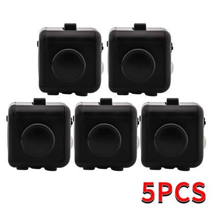 Antistress Fidget Cube Hand Spinner Decompression Sensory Toy for Autism ADHD, Anxiety - Ideal for Kids & Adults' Stress Relief