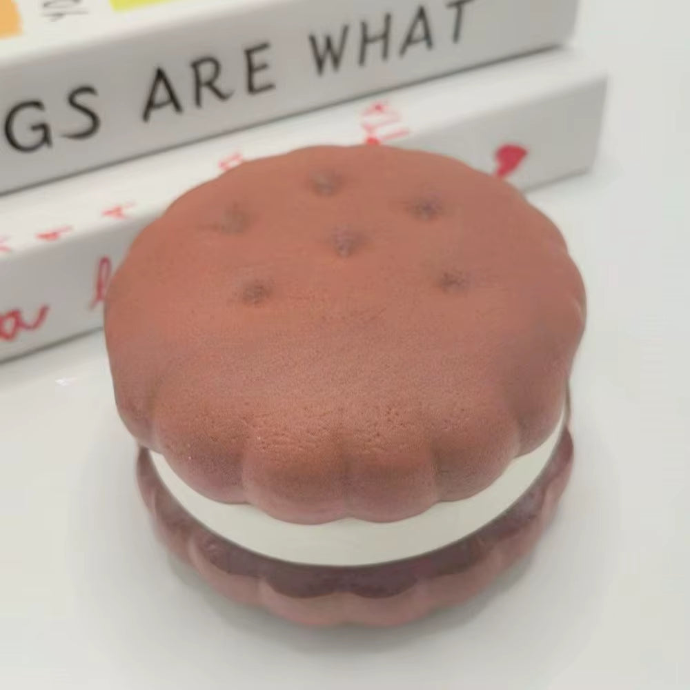 Squishy Simulated Cake Squeeze Toy Stress Relief Slow Rising Sensory Fidget for Anxiety ADHD Autism Gifts Kids Adults ASMR Fun