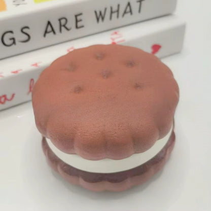 Squishy Simulated Cake Squeeze Toy Stress Relief Slow Rising Sensory Fidget for Anxiety ADHD Autism Gifts Kids Adults ASMR Fun