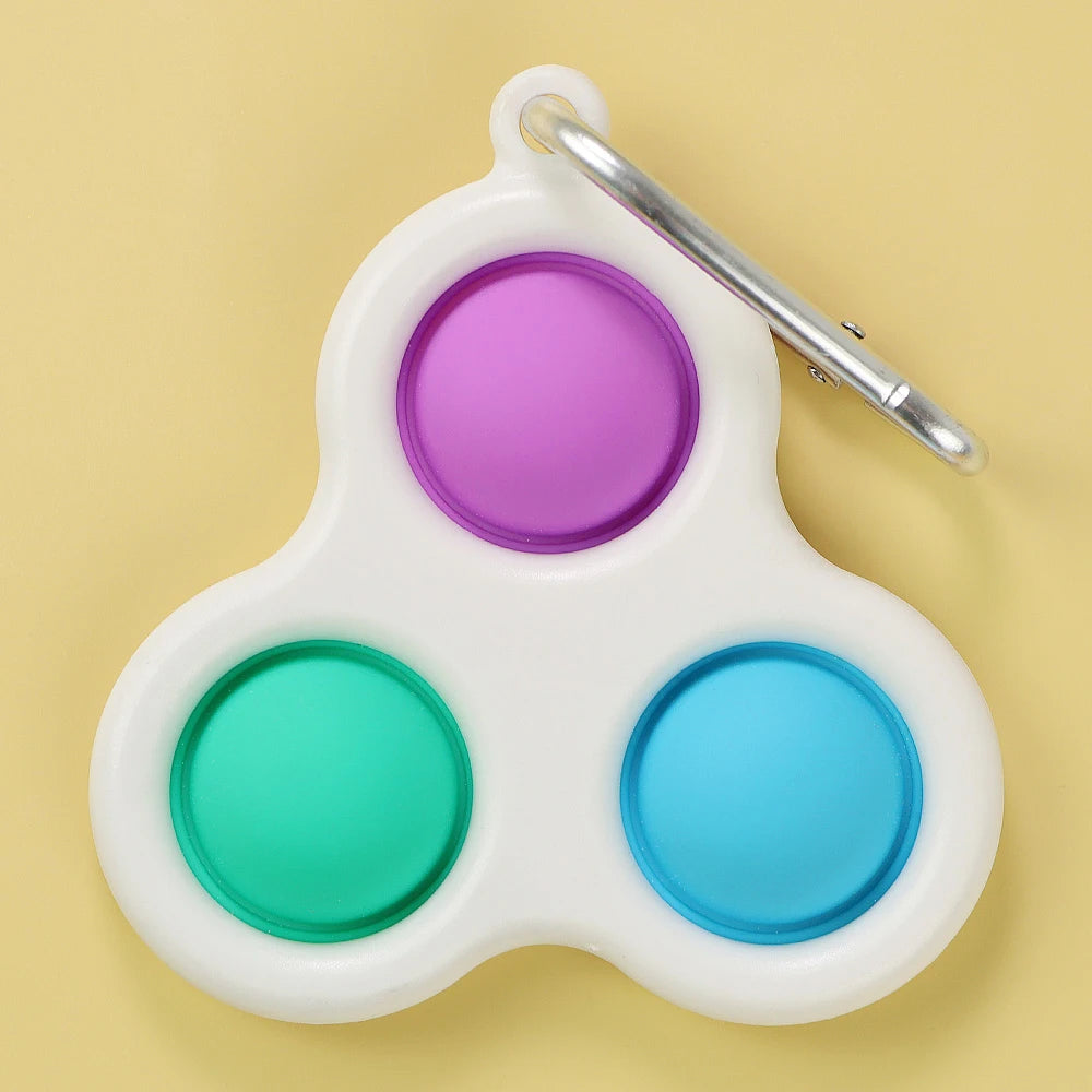 Squishy Fidget Sensory Toys Children with Autism and Anxiety Sensory Reliver Shrink Tube Toys for Adult Push Squeeze Pea Toys