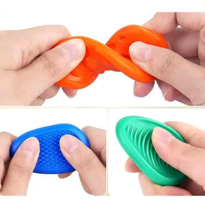 Baby Silicone Teether Kids Chew Necklace Sensory Chewy Pendant Oral Motor Toys Therapy Tools for Autism ADHD Chidren'S Goods