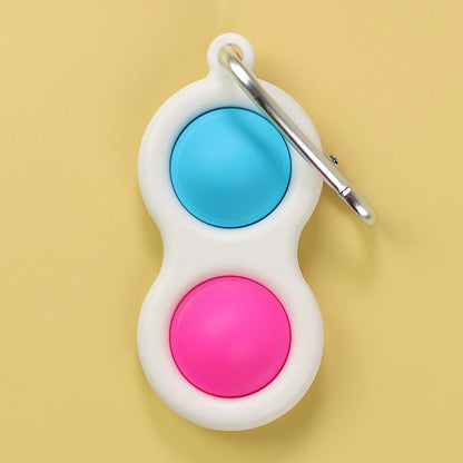 Squishy Fidget Sensory Toys Children with Autism and Anxiety Sensory Reliver Shrink Tube Toys for Adult Push Squeeze Pea Toys