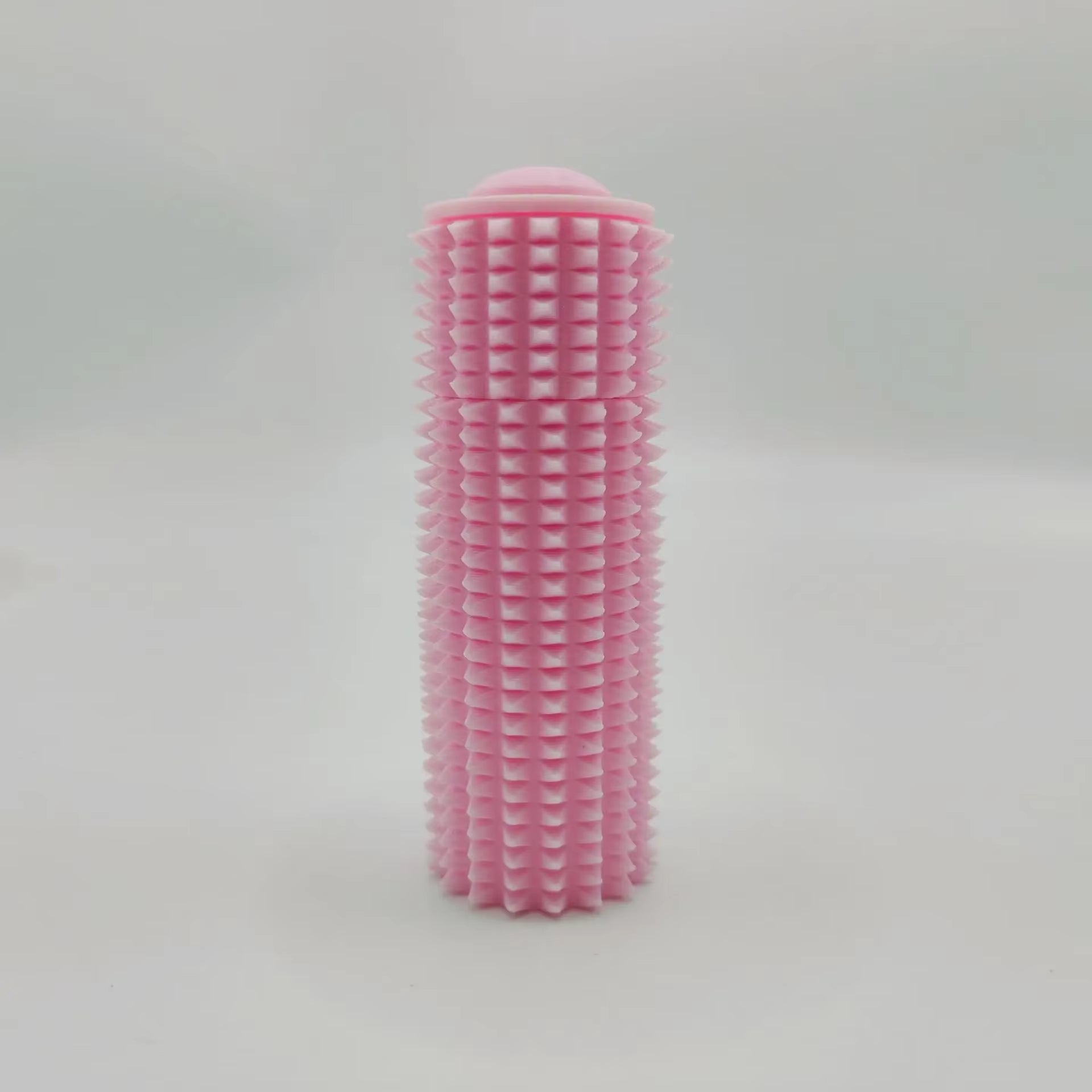 Sensory Roller Fidget Toy Clicker Tactile Spikes for Anxiety Stress Relief Pain Stimming Autism over Stimulation with Lanyard