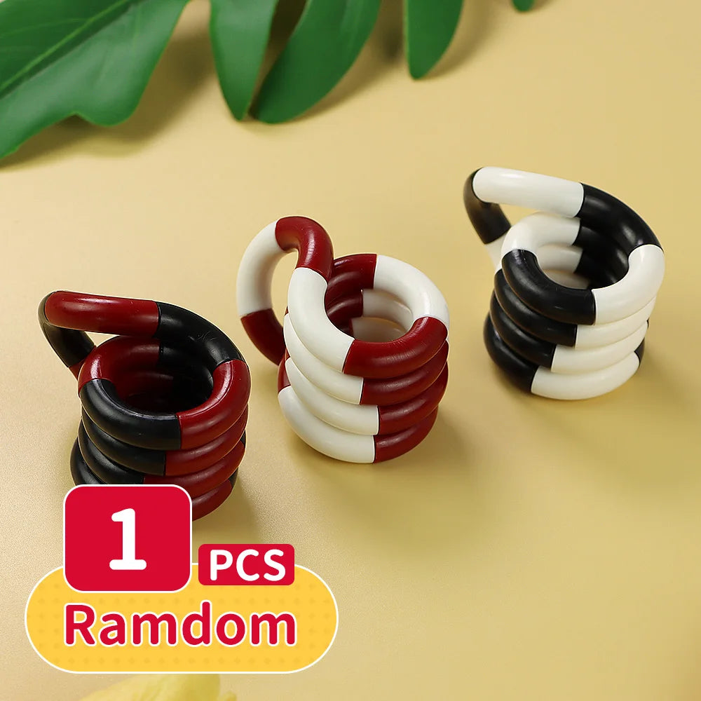 Squishy Fidget Sensory Toys Children with Autism and Anxiety Sensory Reliver Shrink Tube Toys for Adult Push Squeeze Pea Toys