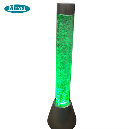 Autism Sensory Therapy Free Standing Rgb Color Control Led Light Fish Lamp Acrylic Water Column Bubble Tube Sensory Equipment