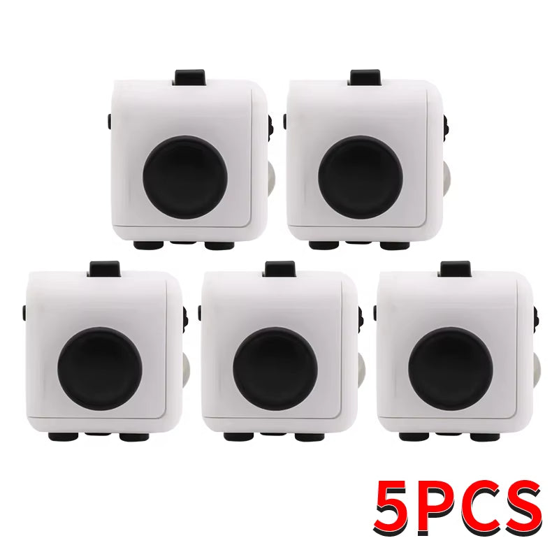 Antistress Fidget Cube Hand Spinner Decompression Sensory Toy for Autism ADHD, Anxiety - Ideal for Kids & Adults' Stress Relief