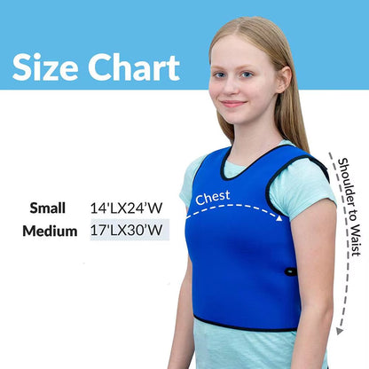 Sensory Deep Pressure Vest for Kids Weighted Vest Compression Vest for Autism