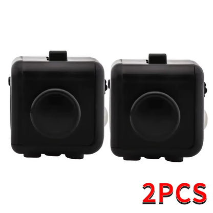 Antistress Fidget Cube Hand Spinner Decompression Sensory Toy for Autism ADHD, Anxiety - Ideal for Kids & Adults' Stress Relief