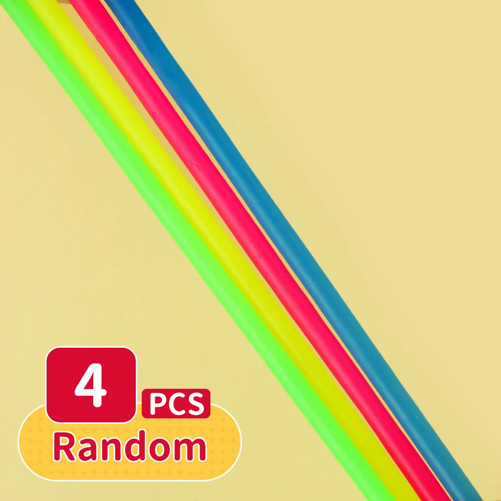 Squishy Fidget Sensory Toys Children with Autism and Anxiety Sensory Reliver Shrink Tube Toys for Adult Push Squeeze Pea Toys