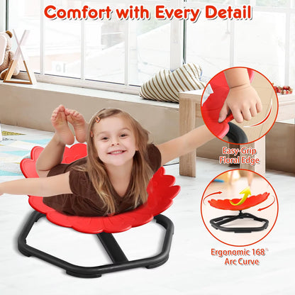 Swivel Chair- 360° Spinning Seat Autism Sensory Spin Toddler Sit ADHD Toy Play Equipment Relief Motion Sickness for Kids