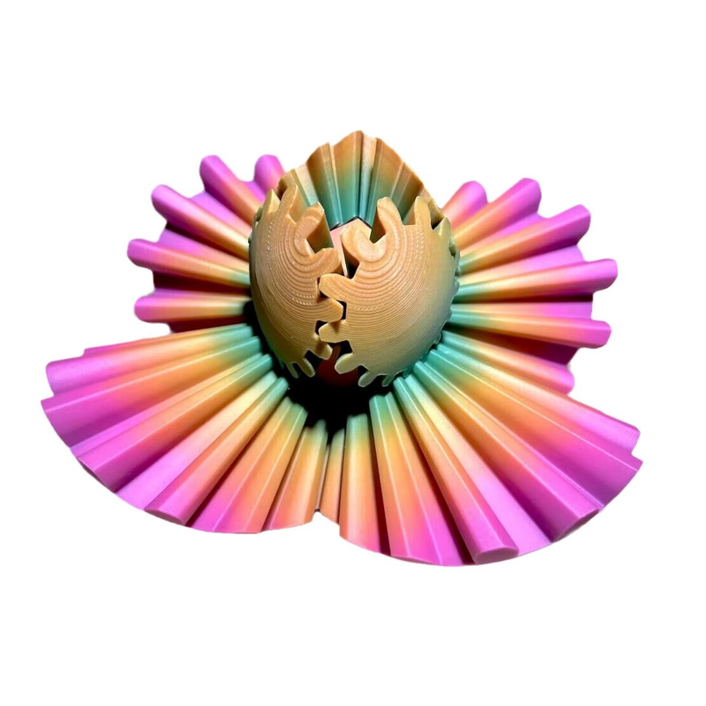 Gear Ball Spin Ball Fidget Toys Decompression Sensory Toys Autism Adult Kids Stress Relief Anti-Stress Fingertip Model Gifts