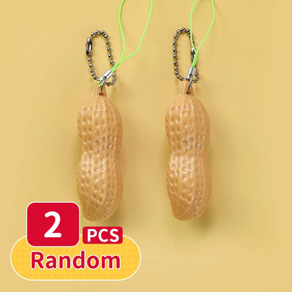 Squishy Fidget Sensory Toys Children with Autism and Anxiety Sensory Reliver Shrink Tube Toys for Adult Push Squeeze Pea Toys