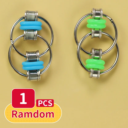 Squishy Fidget Sensory Toys Children with Autism and Anxiety Sensory Reliver Shrink Tube Toys for Adult Push Squeeze Pea Toys