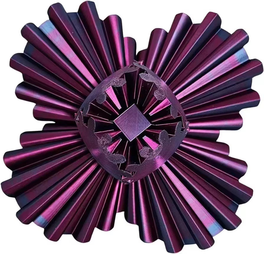 Gear Ball Spin Ball Fidget Toys Decompression Sensory Toys Autism Adult Kids Stress Relief Anti-Stress Fingertip Model Gifts